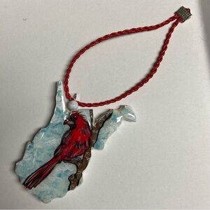 WV Cardinal Ornament